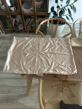 100% Silk Slip Pillowcase in Champagne Colour
